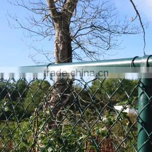 50MM*50MM Pvc Coated Chain Link Fence for Security Fencing(diamond Wire Mesh) thumbnail-5