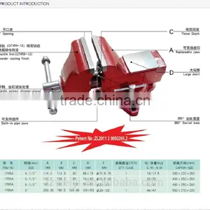 17 Series Ductile Iron Bench Vise thumbnail-2