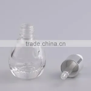 8ml 9ml Empty Transparent Glass Dropper Bottles With Aluminum Cap thumbnail-2