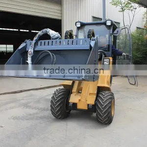 W6FD08 Compact Wheel Loader With 24.5kw Kubota/Perkins Engine thumbnail-5