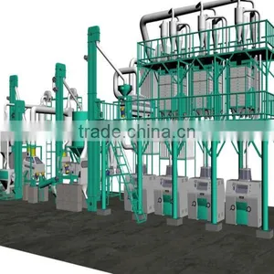 Latest Style Corn Flour Milling Machine With After Sale Service thumbnail-1