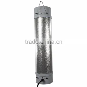 Indoor Garden Grow Light 6" Glass Tube Reflector Light Shade thumbnail-5