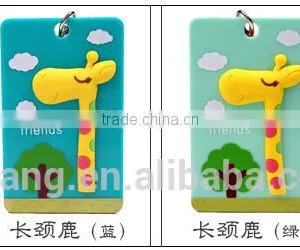 BPA Free Lovely Cartoon Silicon Card / ID Holder Luggage Tag Bank / Bus / Credit Card Cover thumbnail-3