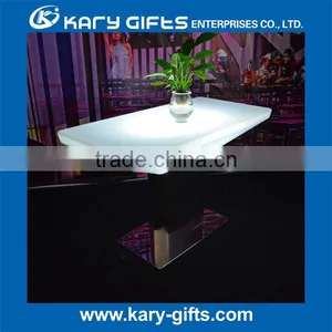 Event Party Popular Glowing Banquet Desk Led Dining Table thumbnail-6