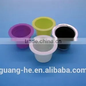 Wholesale PLA Plastic Nespresso Coffee Capsule Packing Cups, 100% Biodegradable Non-toxic Packaging for Coffee Ponder thumbnail-5