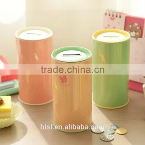 Cute Kids Coin Saving Plastic Pail thumbnail-1