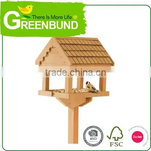 Bird House Wood Carved Chicken Poultry Layer Wild Bird Care thumbnail-1