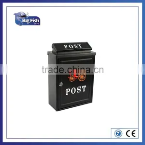 Lockable Wall Mounted Steel Mailbox ,Letterbox,Postbox thumbnail-1