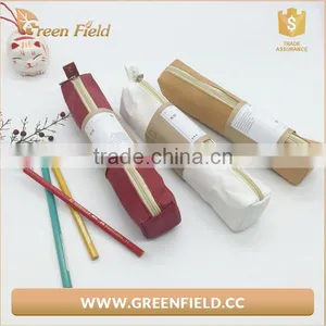 Colored Pencils Carrying Case Tube Kraft Paper Round Pencil Case thumbnail-1