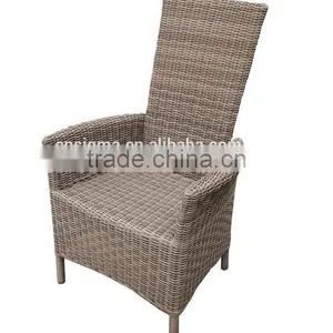 2017 Trade Assurance Hot Sale Outdoor Aluminium Garden Rattan Wicker Chairs thumbnail-1