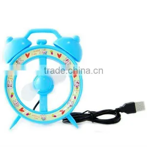 Supply Creative Fashion Fan Shape Alarm Clock thumbnail-1
