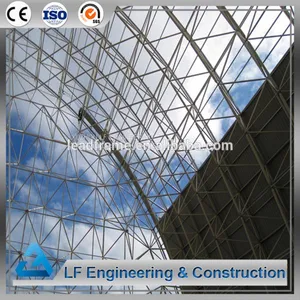 Longitudinal Coal Storage Shed With Light Space Frame Structure thumbnail-3