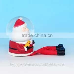 Fashion Santa Claus Shoes Shape Christmas Snow Globes thumbnail-2