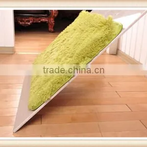 Bathroom Door Carpet Shaggy Soft Area Rug Bedroom Oval Floor Mat 40*60 Pure thumbnail-4