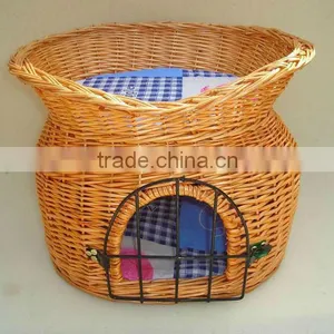 Exquisite and Durable Wicker Pet Cage , Wicker Cat Carrier thumbnail-3