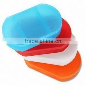 3 Compartments Medication Pocket Plastic Pill Box thumbnail-1