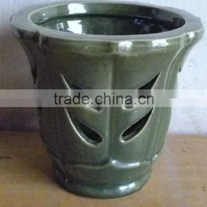 Orchid Planters, Cactus Pots, Bonsai Pots, Vietnam Tall Indoor Ceramic Pots, Vietnam Small Indoor Ceramic Pots, thumbnail-1