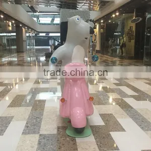 FRP Bear Statue Sculpture Riding Motorcycle thumbnail-4