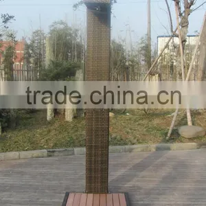Outdoor Wicker Shower Set thumbnail-4
