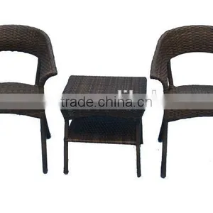 Classic Outdoor Furniture Rattan Dining Table Chairs With Cheap Price thumbnail-1