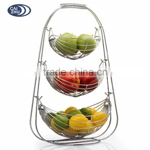 Stainless Steel Electrolytic Fruit Rack Display Shelf thumbnail-1