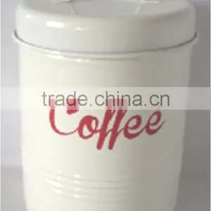 High Quality Coffee Metal Kitchen Storage Jars thumbnail-1