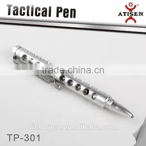 Self Defense Tool 6061Aluminum Steel Hollow Out Tactical Ball Point Pen,glass Breaker 2 in 1 TP-301 thumbnail-2