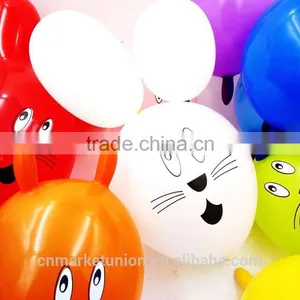 Wholesale Custom 100% Natural Printed Latex Balloon Rabbit Shape Balloon thumbnail-5