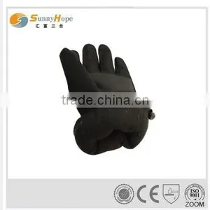 Fashion Full Finger Professional Black Ski Gloves thumbnail-3