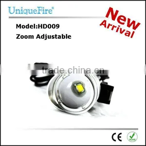 UniqueFire Cree Xml u2 Led 3-mode Zoom Adjustable Rechargeable Head Flashlights thumbnail-1