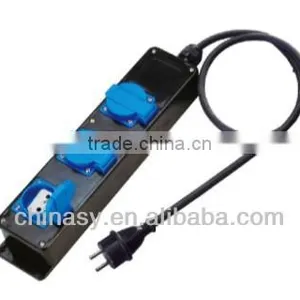 CE 3 Way French Electrical Extension Socket IP44 thumbnail-1