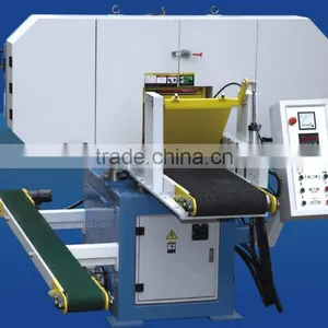 Horizontal Band Saw Machine SHWD650 With Max. Working Size 650x300mm and Process Wood Board Thickness 2-80mm thumbnail-1
