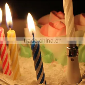 Factory Music Colour Screw Thread Birthday Candle thumbnail-2