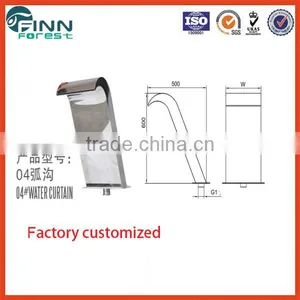 Easy Install New Design Portable Indoor Floor Blade Waterfall for Home Decoration thumbnail-3