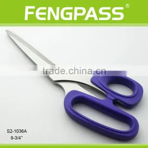 S2-1036A 9-3/4" Inch 2CR13 Stainless Steel With PP Handle Various Kinds Of Office Stationery Scissors thumbnail-1
