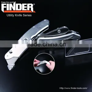 Folding Liner-lock Stainless Steel Utility Knife thumbnail-3