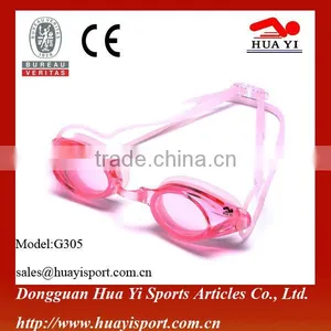 Popular Silicone Transparent Colors Swimming Goggle thumbnail-1