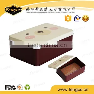 Special Suquare Flat Chinese Custom Tin Box thumbnail-1