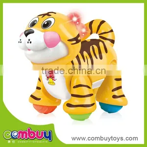 Funny Battery Operated Musical Tiger Set Electrical Animal Toy Car thumbnail-1