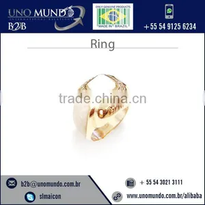 Uniquely Designed Gold Plated Rings Available for Wedding Wear thumbnail-1