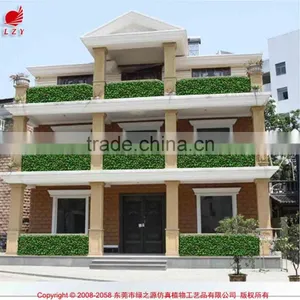 Green Turf Living Green Wall Vertical Garden Artificial Green Wall for Outside Building thumbnail-1