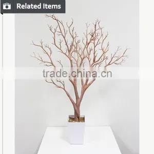 Golden Artificial Tree Branches Wedding Hall Centerpieces Christmas Decoration thumbnail-6