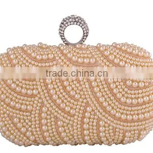 2015 New Style Fashion Ladies Pearl Evening Bags thumbnail-5