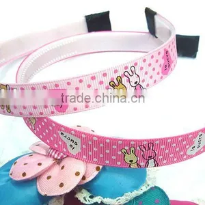 Cute Animal Kids Headband Plastic Rabbit Hairband With Teeth thumbnail-1