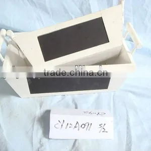 Screen Black-board Wood Flower Pot thumbnail-1