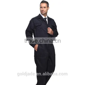 Wholesale Custom Unisex Uniform Work Clothes Safety Orange Cheap Overalls Workwear thumbnail-3