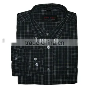 Men's Business Check Shirt thumbnail-1