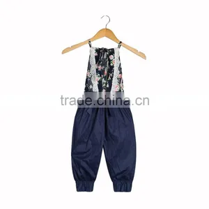 Wholesale Baby Clothes Funny Baby Bodysuit Floral Romper Bubble Jumsuit thumbnail-4
