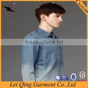 Newest Men's Denim Shirt British Style Factory Price,men's Fashion Shirt Casual/dress Shirts thumbnail-4