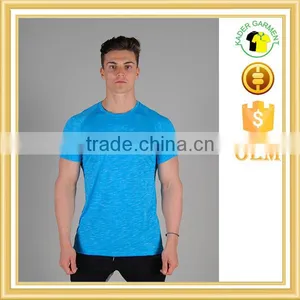 Blank t Shirts Fitness t Shirt Slub Fit t Shirt thumbnail-3